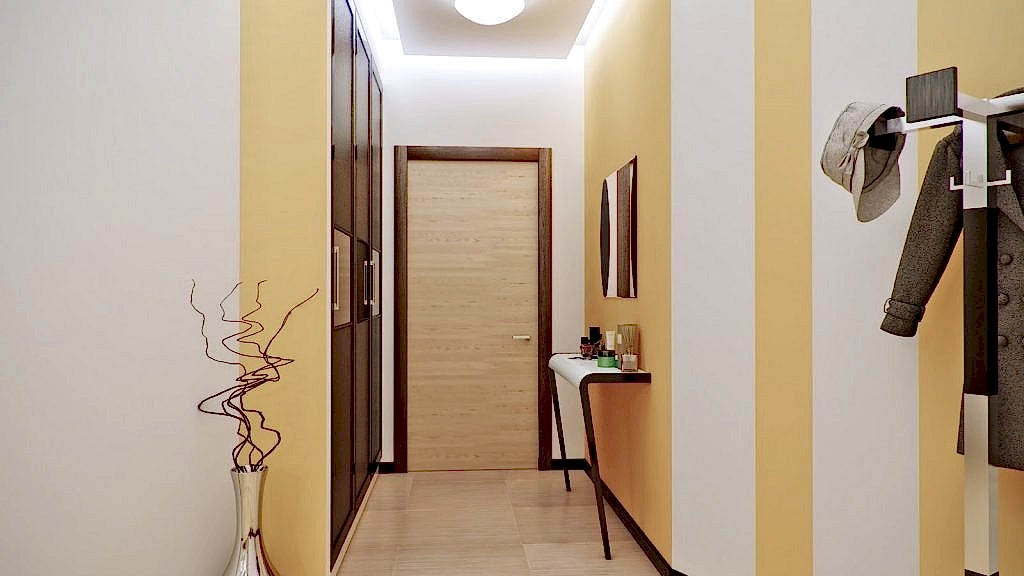 Conception de plafond de couloir