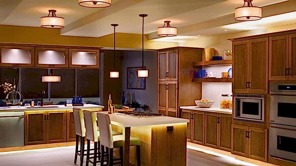 Éclairage de cuisine