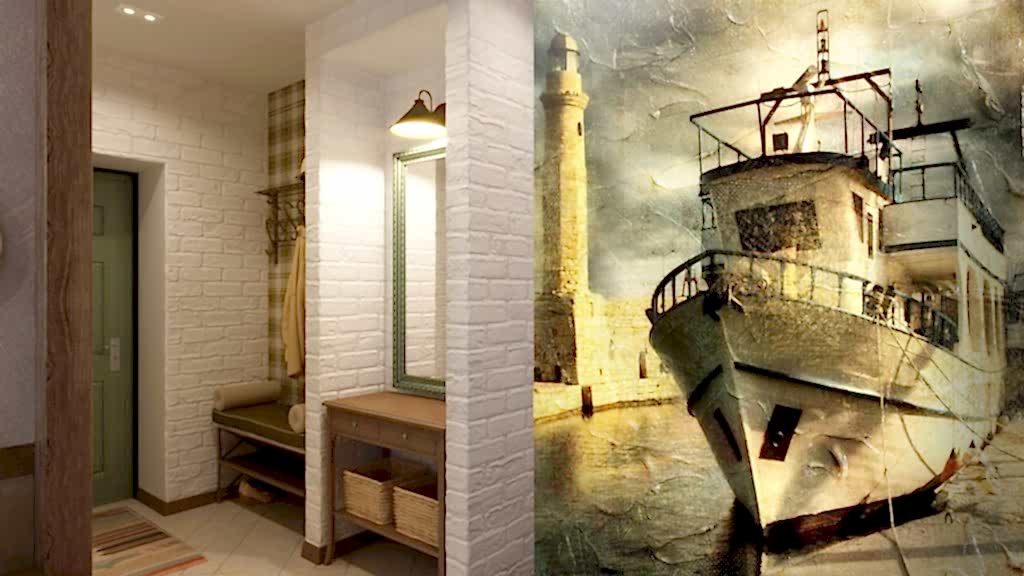 Décoration de couloir