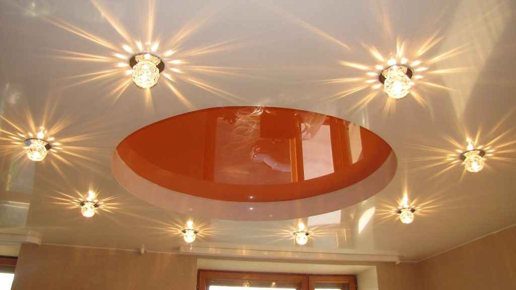 Éclairage au plafond