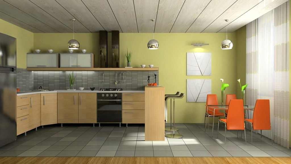 Design d'intérieur de cuisine