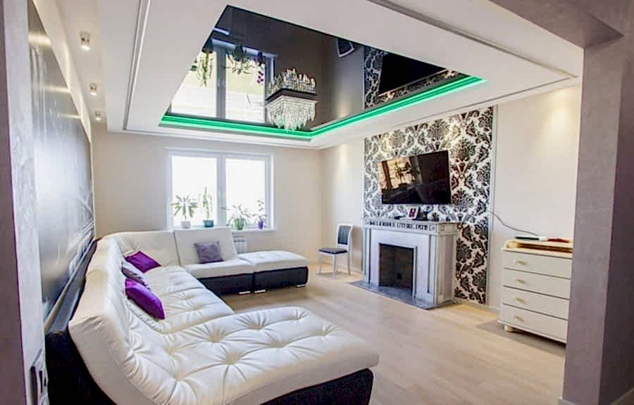 Plafonds à deux niveaux