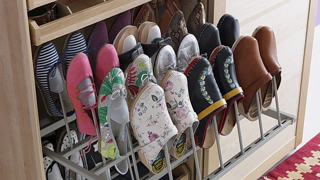 Stockage de chaussures