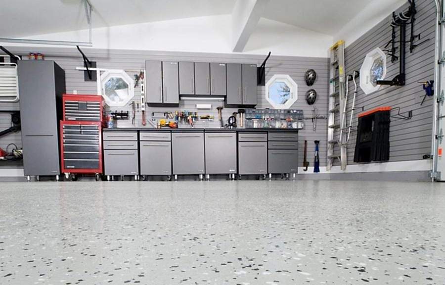 Garage fait maison bricolage