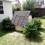 Clôture autour de la maison