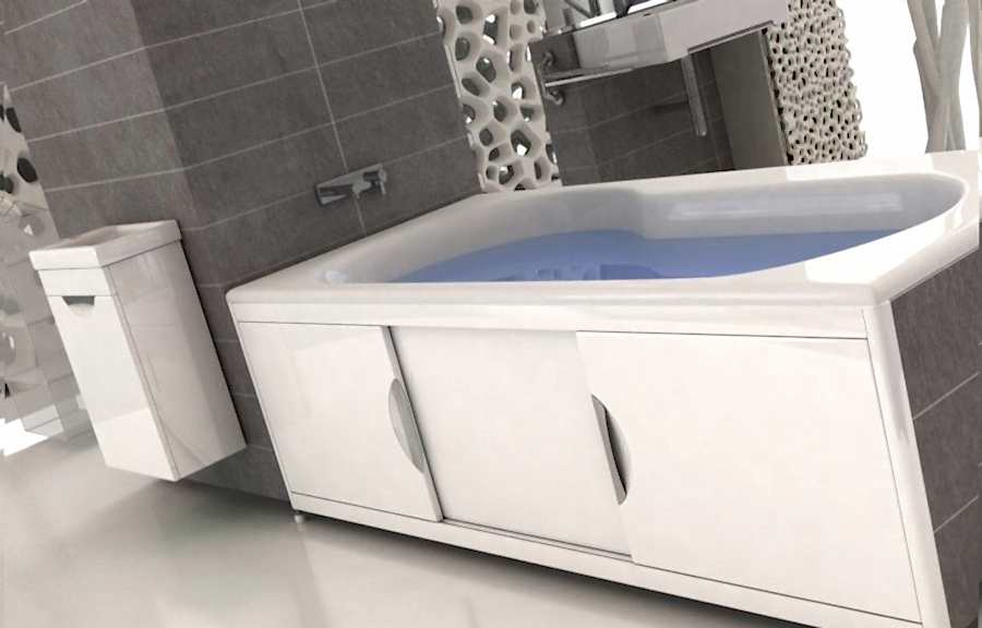 Écran de bain bricolage