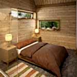 Lampes sur les tables de nuit