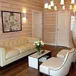 Portes blanches à l'intérieur