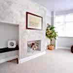 Arbre intérieur en baie vitrée