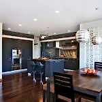 Lustres sur la table