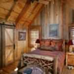 Porte coulissante dans la chambre