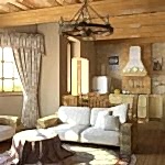 Séjour avec baie vitrée