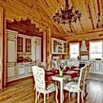 Meubles blancs dans la cuisine